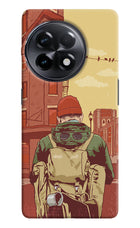 Adventurous OnePlus 11R Hard Case Back Cover by Casekaro