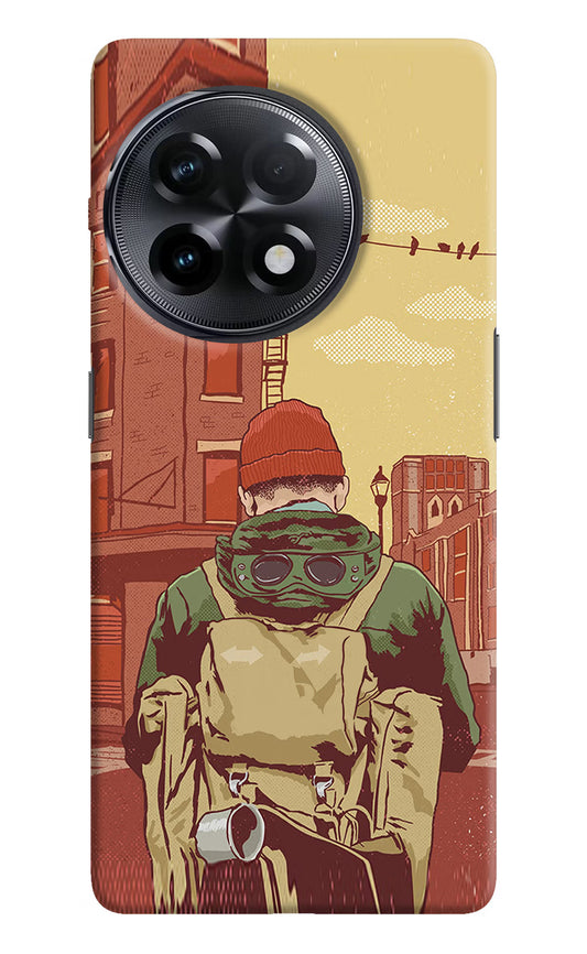Adventurous OnePlus 11R Hard Case Back Cover by Casekaro