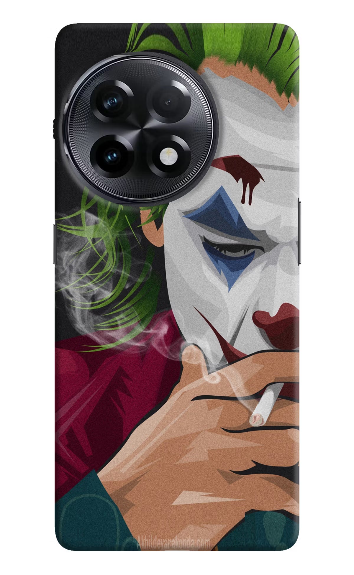 Joker Smoking OnePlus 11R Hard Case Back Cover by Casekaro