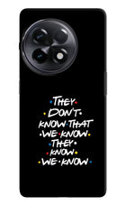 FRIENDS Dialogue OnePlus 11R Hard Case Back Cover by Casekaro
