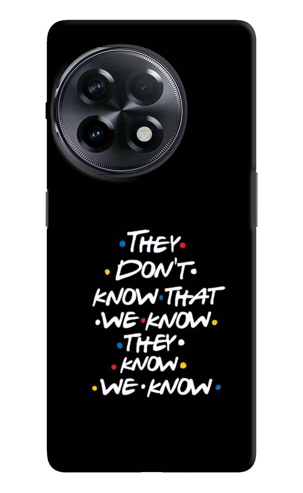 FRIENDS Dialogue OnePlus 11R Hard Case Back Cover by Casekaro