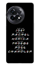 FRIENDS Character OnePlus 11R Hard Case Back Cover by Casekaro