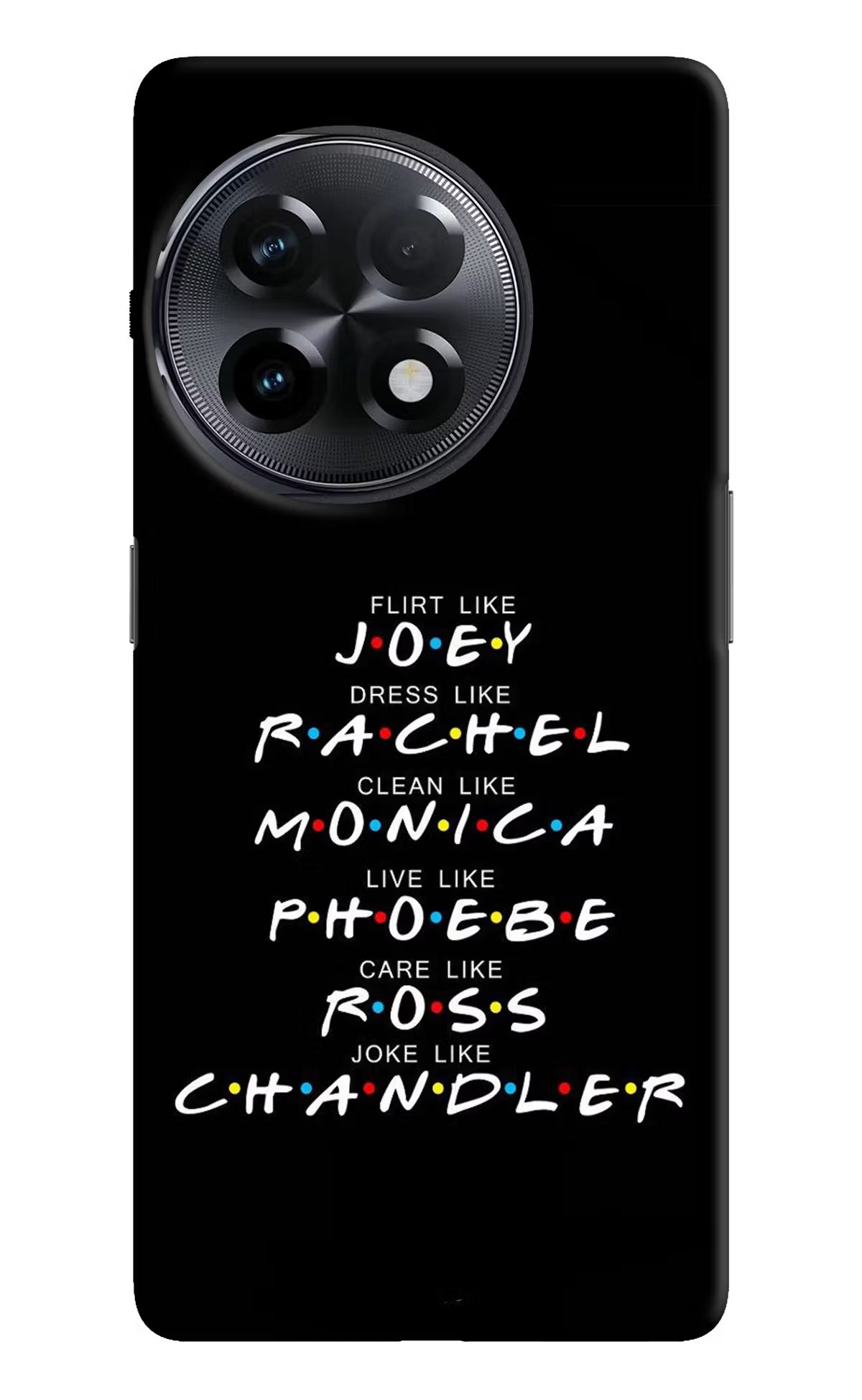 FRIENDS Character OnePlus 11R Hard Case Back Cover by Casekaro