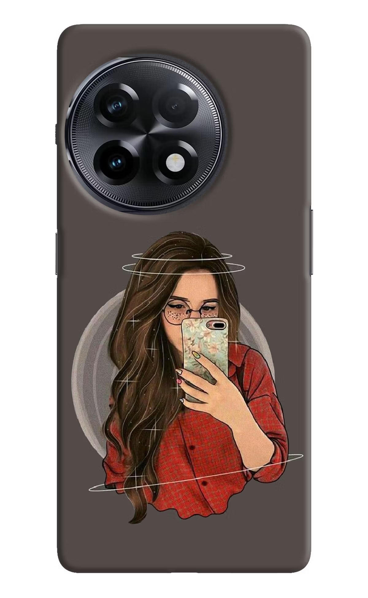 Selfie Queen OnePlus 11R Hard Case Back Cover by Casekaro