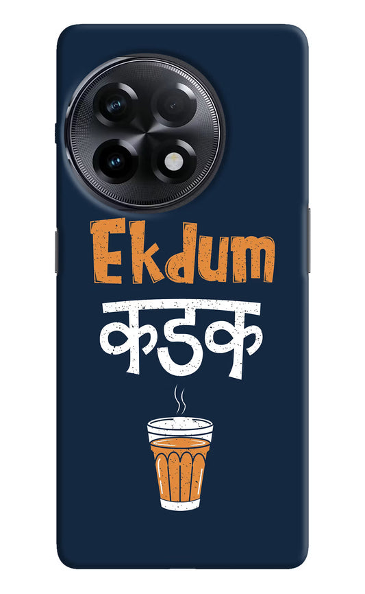 Ekdum Kadak Chai OnePlus 11R Hard Case Back Cover by Casekaro