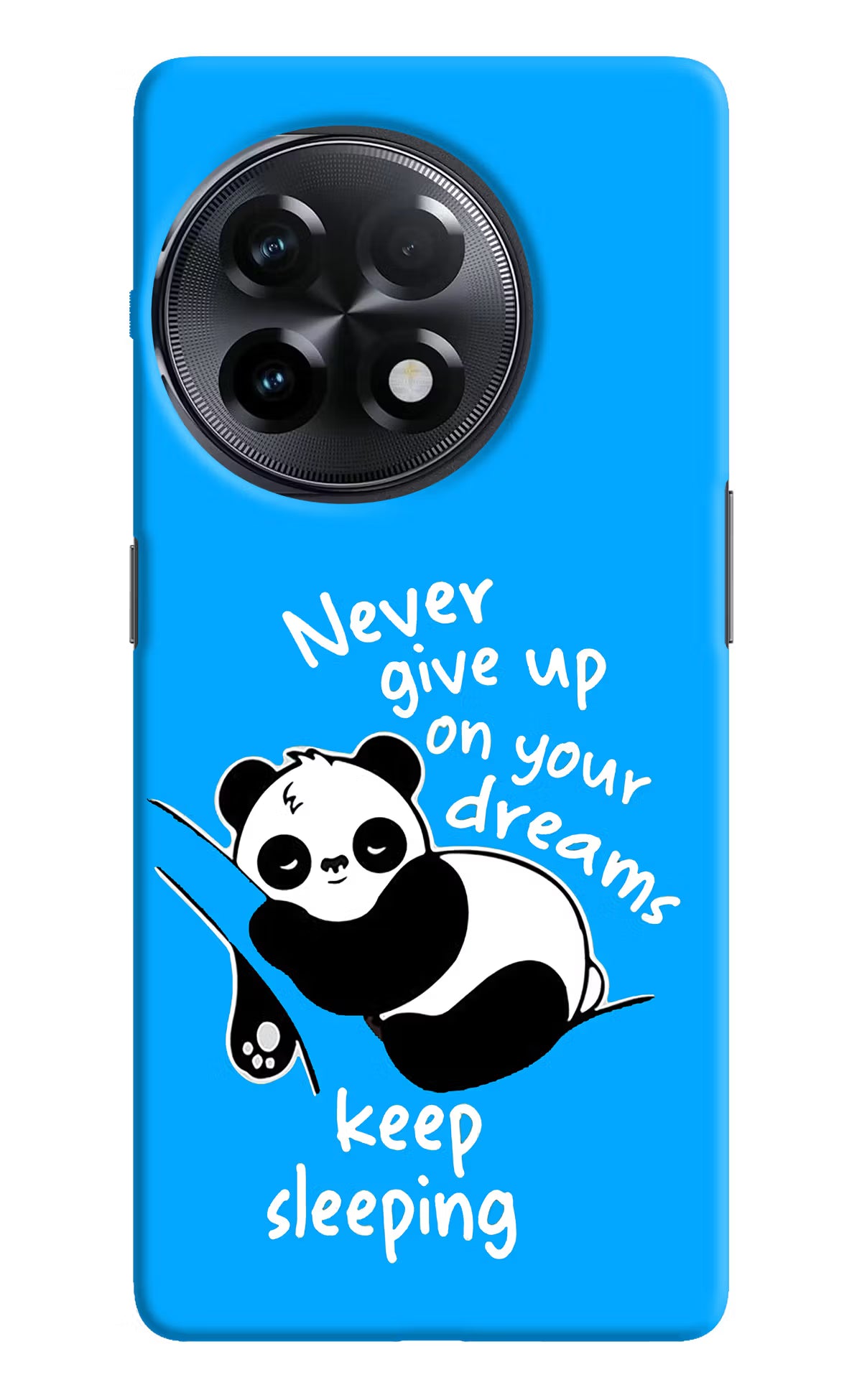 Keep Sleeping OnePlus 11R Hard Case Back Cover by Casekaro