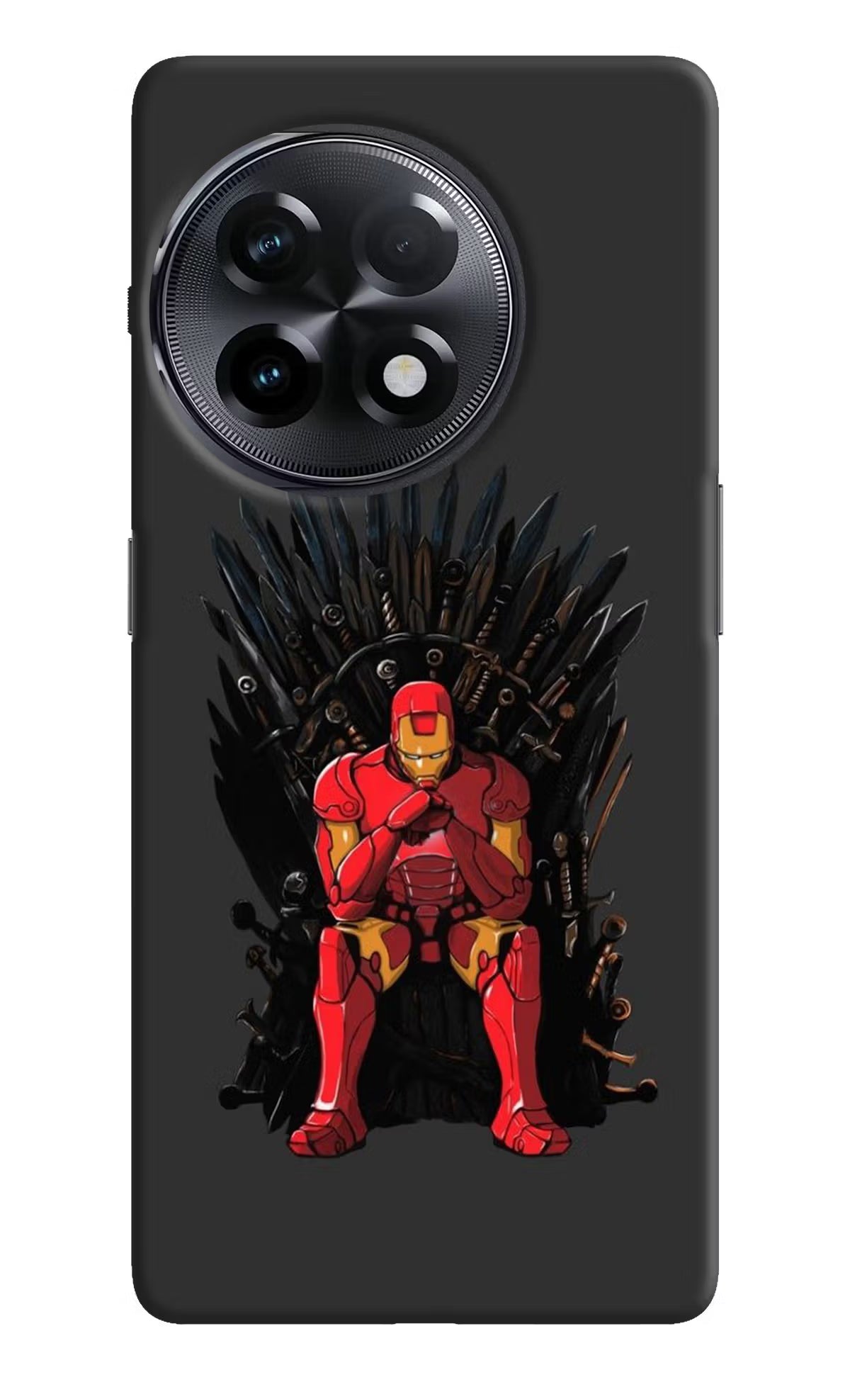 Ironman Throne OnePlus 11R Hard Case Back Cover by Casekaro