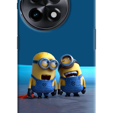 Minion Laughing OnePlus 11R Hard Case Back Cover by Casekaro