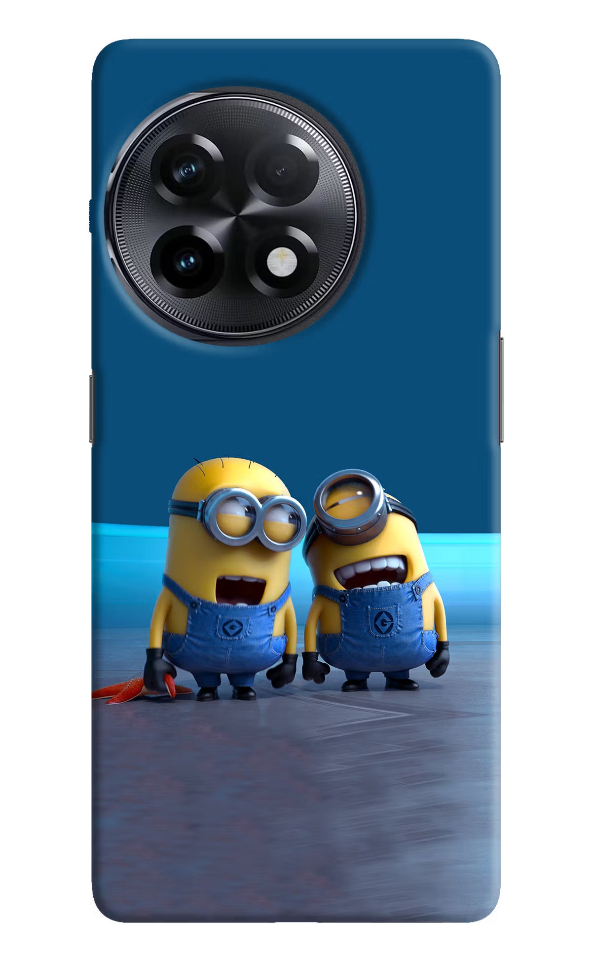 Minion Laughing OnePlus 11R Hard Case Back Cover by Casekaro