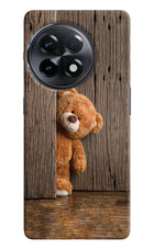 Teddy Wooden OnePlus 11R Hard Case Back Cover by Casekaro