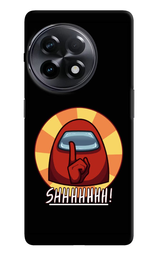 Among Us Shhh! OnePlus 11R Hard Case Back Cover by Casekaro