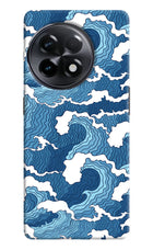 Blue Waves OnePlus 11R Hard Case Back Cover by Casekaro
