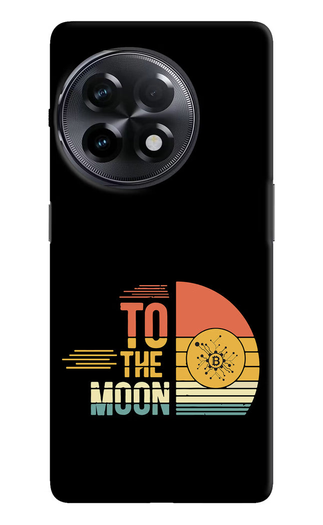 To the Moon OnePlus 11R Hard Case Back Cover by Casekaro