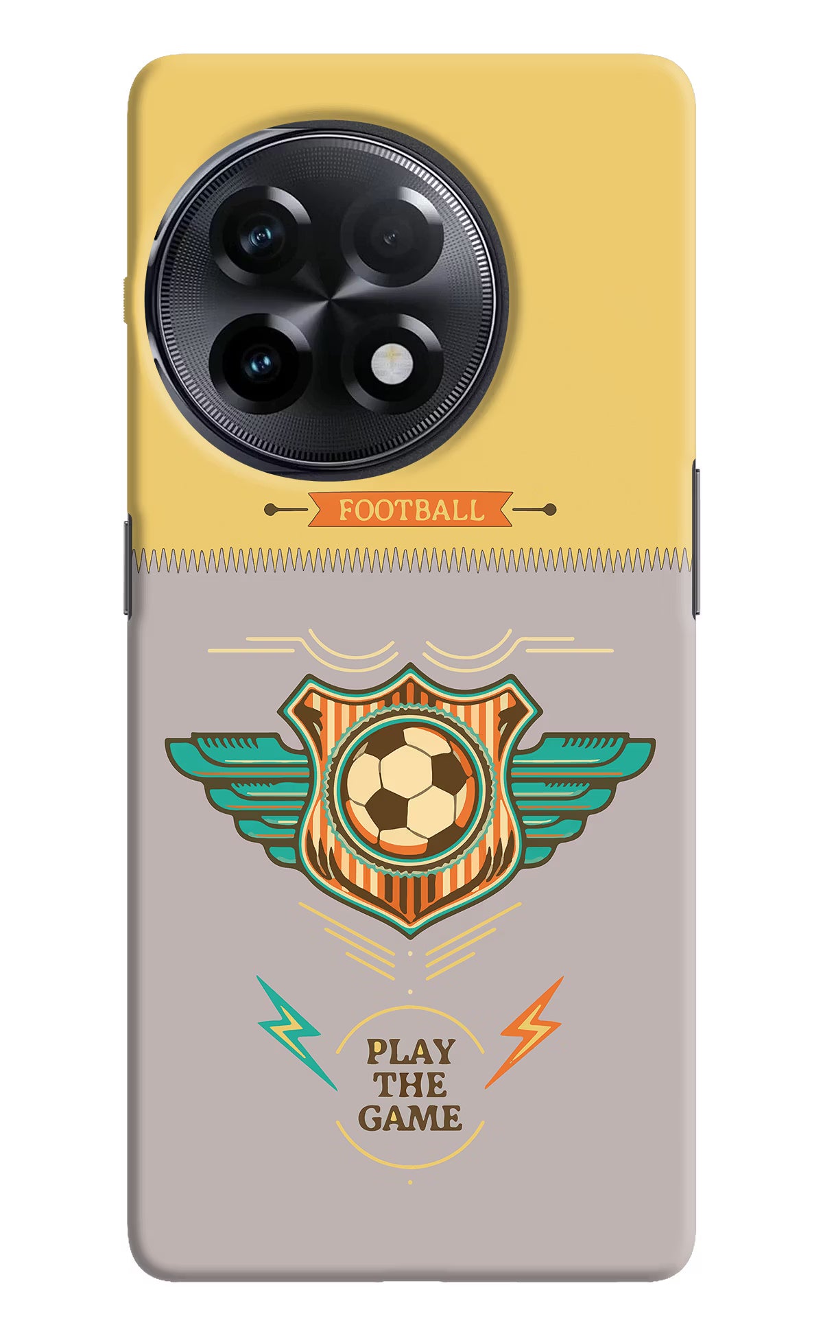 Football OnePlus 11R Hard Case Back Cover by Casekaro