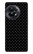 White Dots OnePlus 11R Hard Case Back Cover by Casekaro