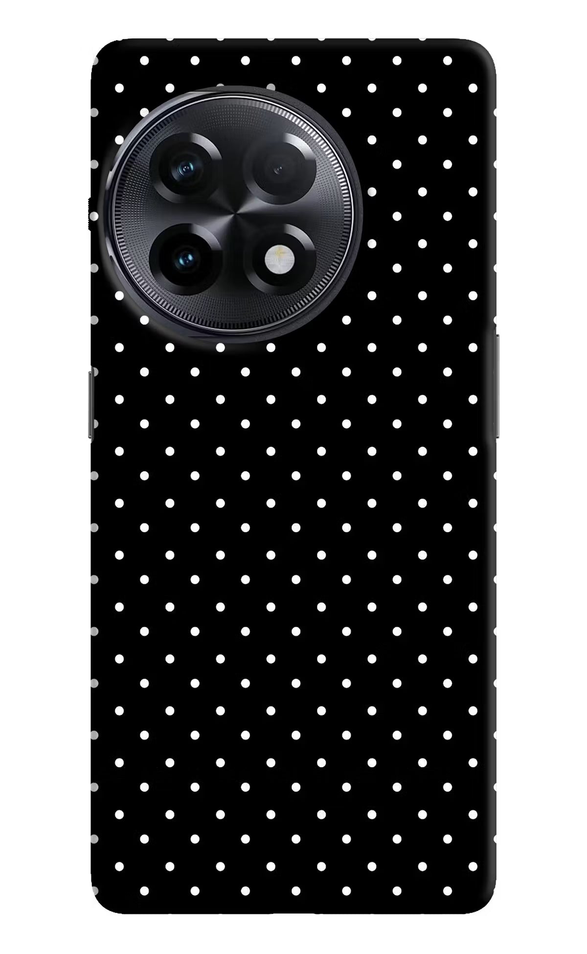 White Dots OnePlus 11R Hard Case Back Cover by Casekaro