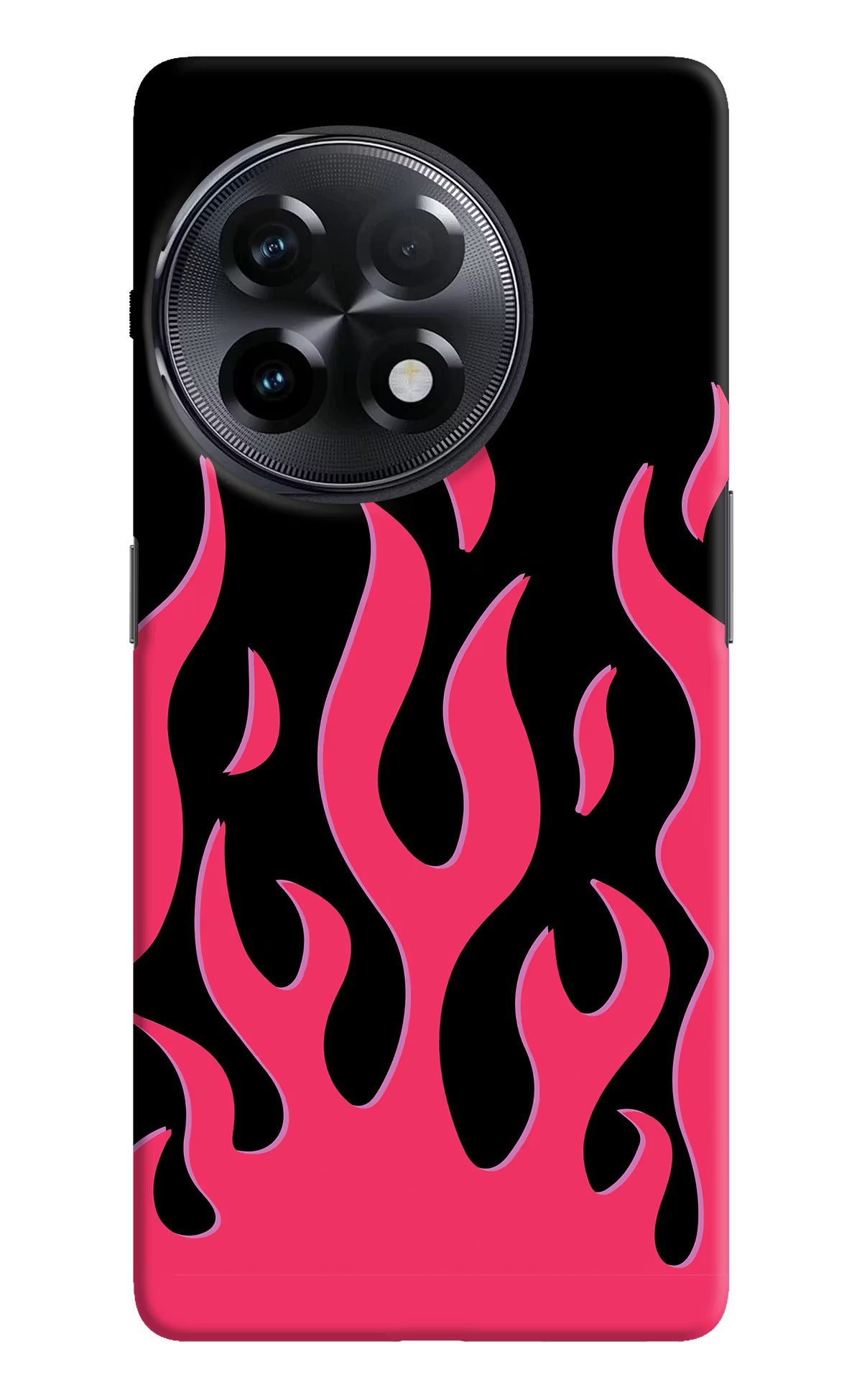 Fire Flames OnePlus 11R Hard Case Back Cover by Casekaro