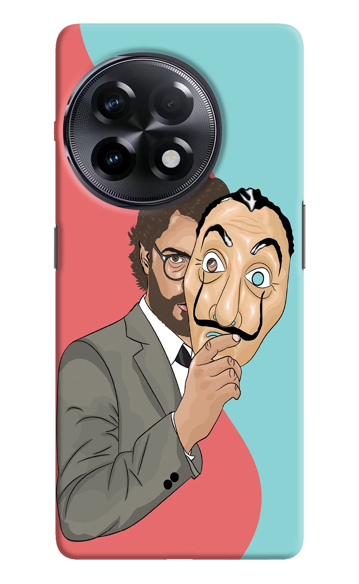 Professor OnePlus 11R Hard Case Back Cover by Casekaro