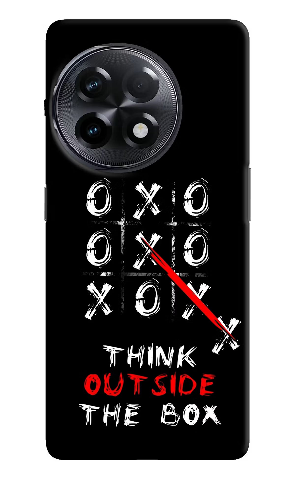 Think out of the BOX OnePlus 11R Hard Case Back Cover by Casekaro