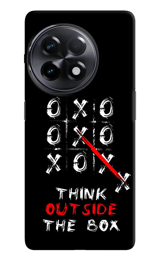 Think out of the BOX OnePlus 11R Hard Case Back Cover by Casekaro