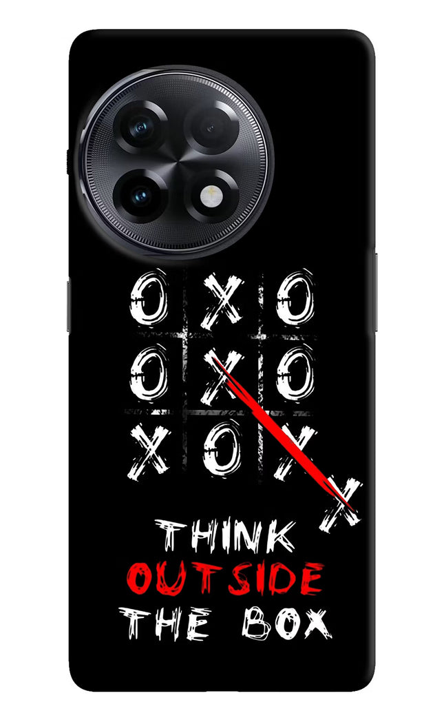 Think out of the BOX OnePlus 11R Hard Case Back Cover by Casekaro