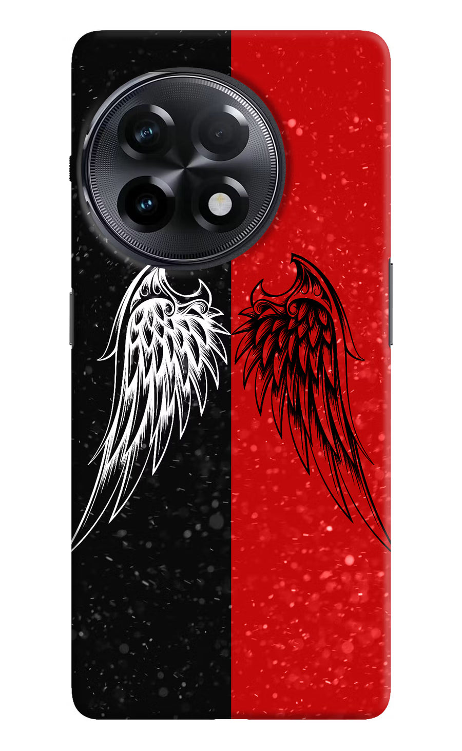 Wings OnePlus 11R Back Cover, Hard case