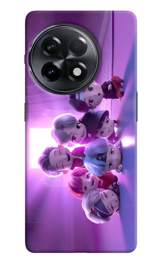 BTS Chibi OnePlus 11R Hard Case Back Cover by Casekaro