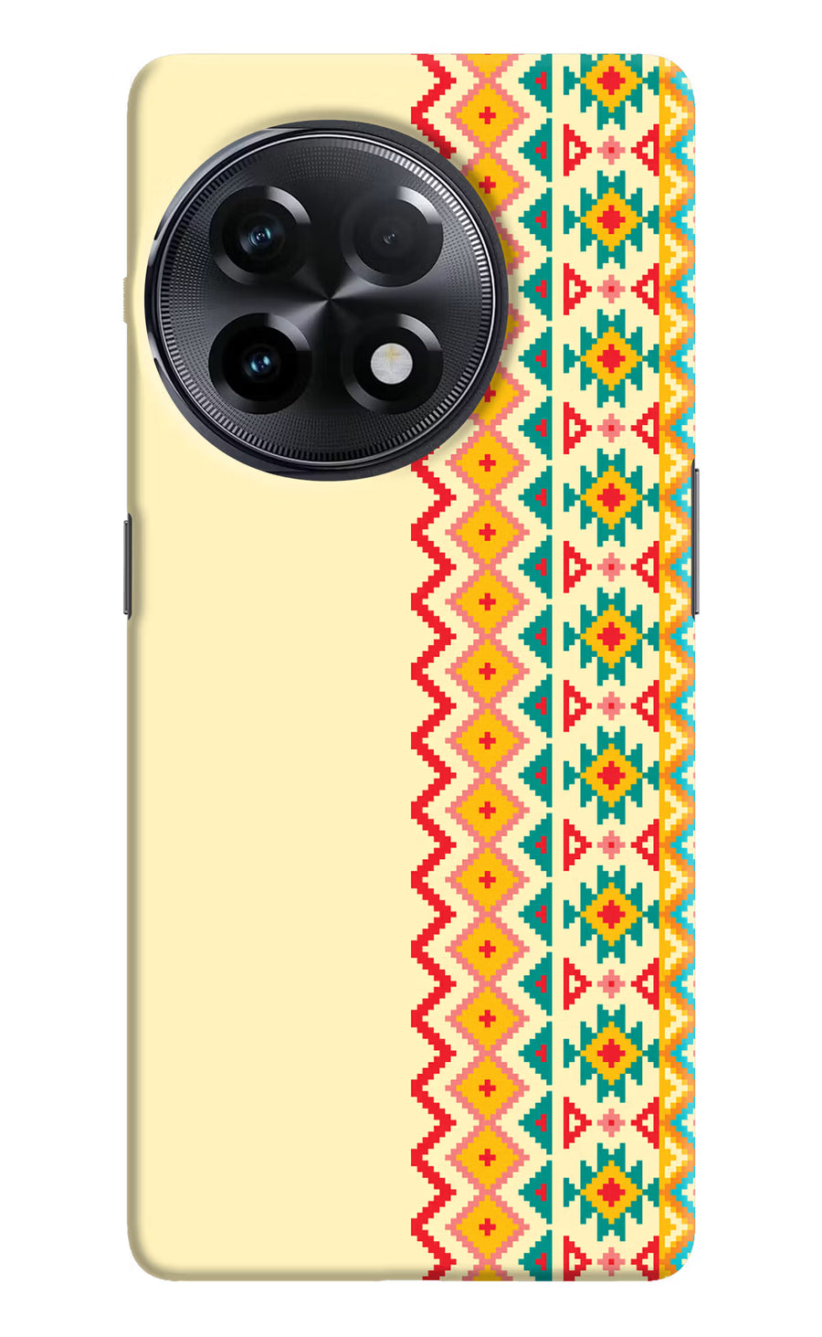 Ethnic Seamless OnePlus 11R Back Cover, Hard case