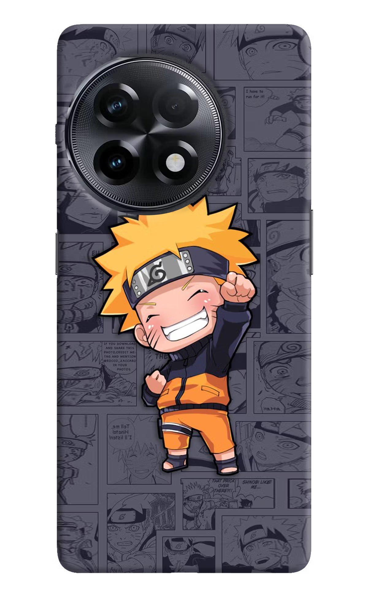 Chota Naruto OnePlus 11R Hard Case Back Cover by Casekaro
