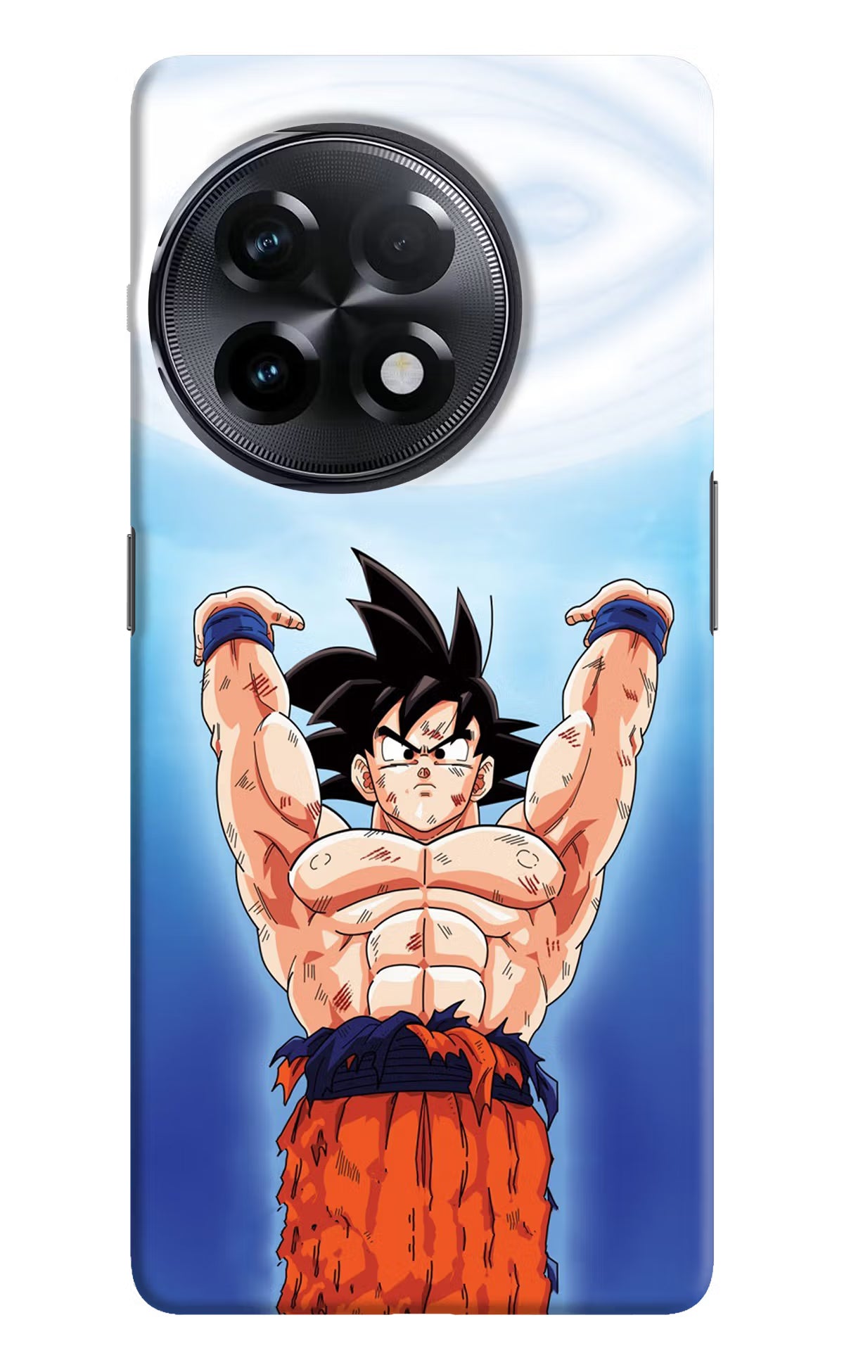Goku Power OnePlus 11R Hard Case Back Cover by Casekaro