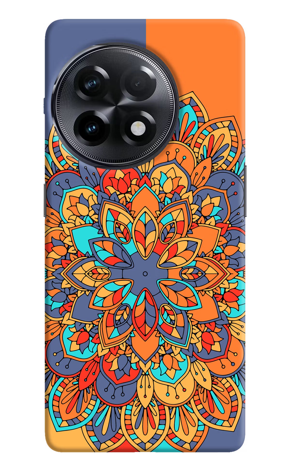 Color Mandala OnePlus 11R Hard Case Back Cover by Casekaro