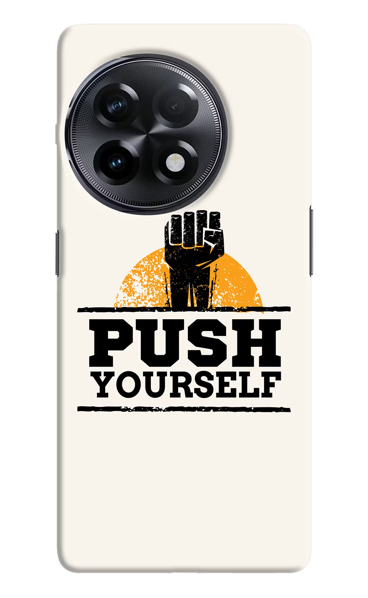 Push Yourself OnePlus 11R Hard Case Back Cover by Casekaro