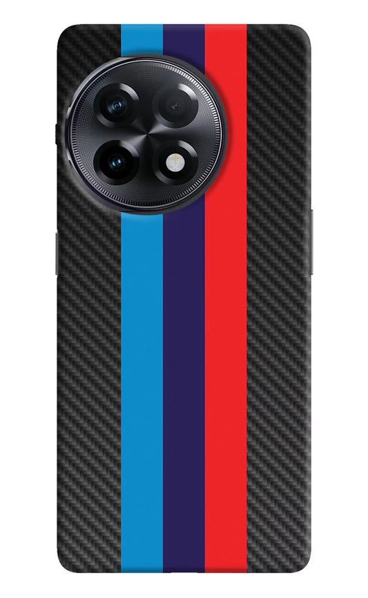BMW Stripes Pattern OnePlus 11R Hard Case Back Cover by Casekaro