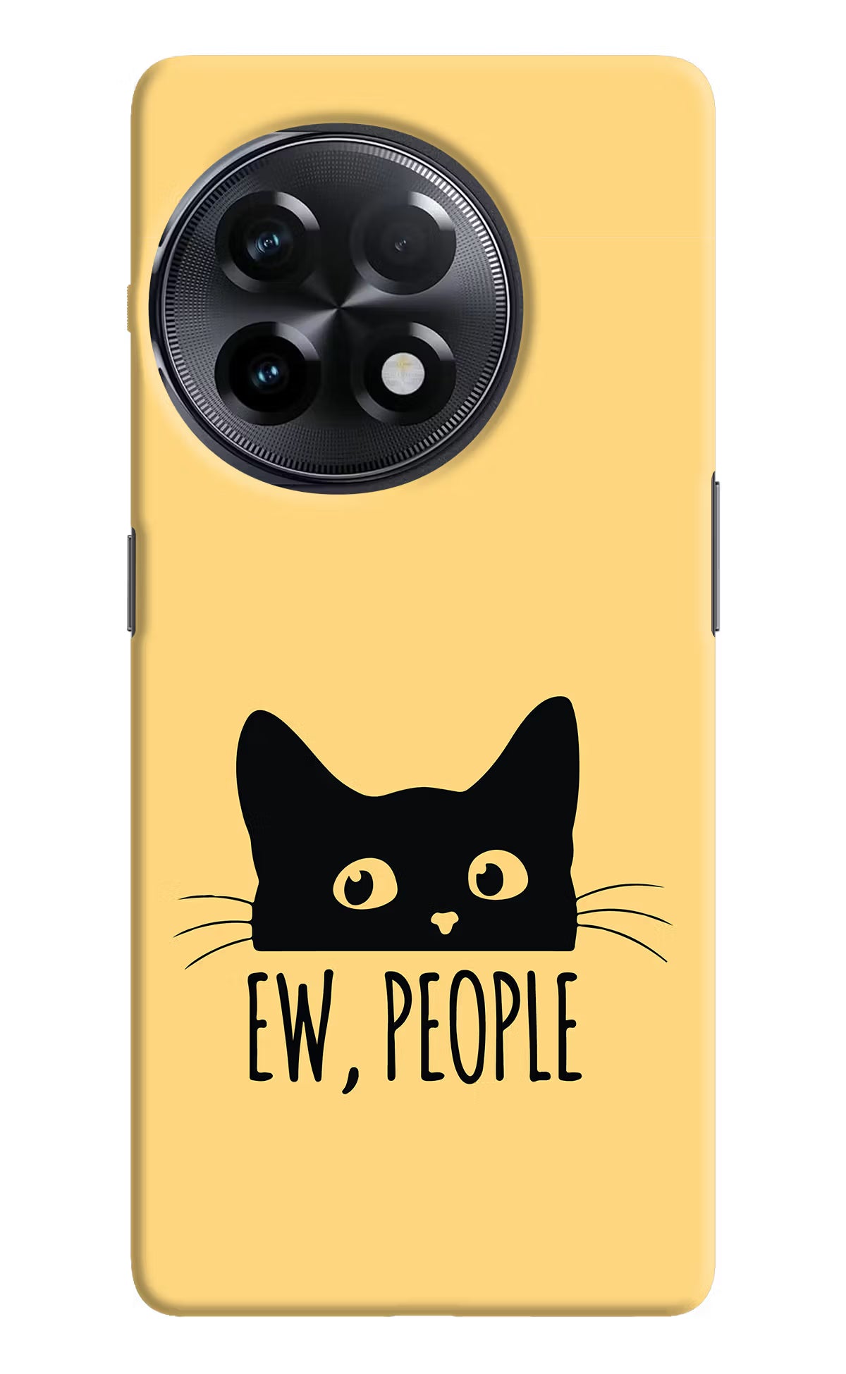 Ew People Catitude OnePlus 11R Hard Case Back Cover by Casekaro