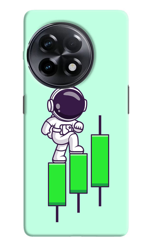 Astronaut Trader OnePlus 11R Hard Case Back Cover by Casekaro