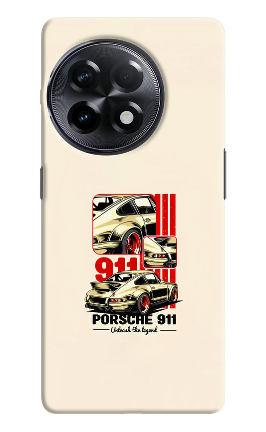 Classic Porsche 911 OnePlus 11R Hard Case Back Cover by Casekaro