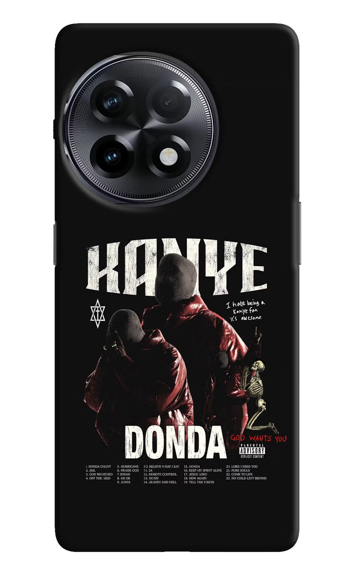 Donda Kanye West OnePlus 11R Hard Case Back Cover by Casekaro