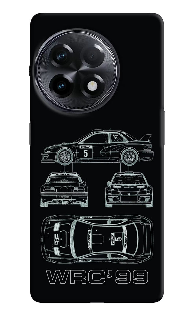 WRC'99 OnePlus 11R Hard Case Back Cover by Casekaro