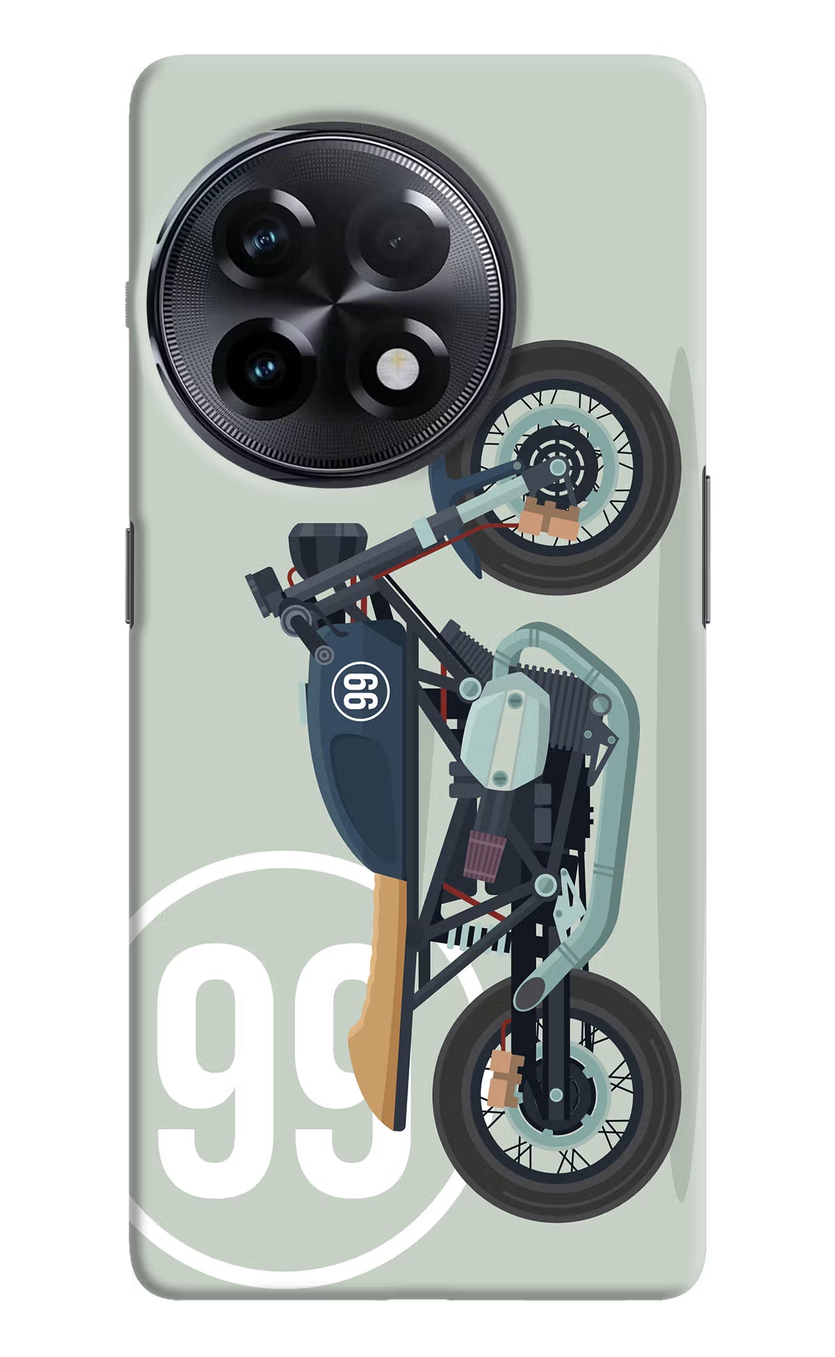 Classic Cafe Racer 99 OnePlus 11R Hard Case Back Cover by Casekaro