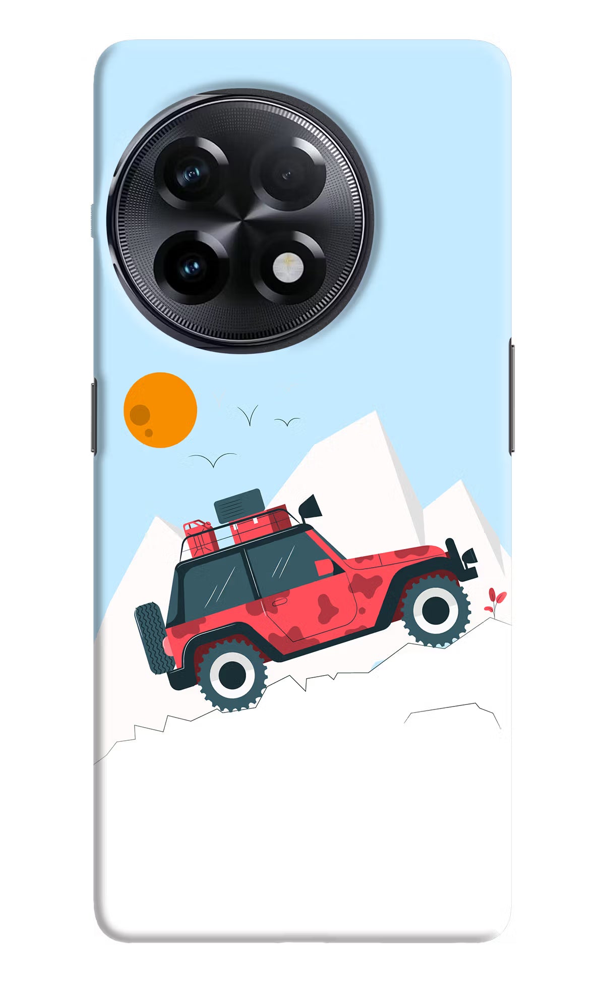 Mountain Trail Beast OnePlus 11R Hard Case Back Cover by Casekaro