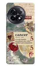 Cancer Zodiac OnePlus 11R Hard Case Back Cover by Casekaro