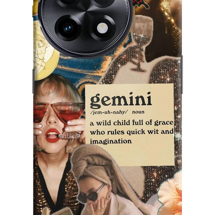 Gemini Zodiac OnePlus 11R Hard Case Back Cover by Casekaro