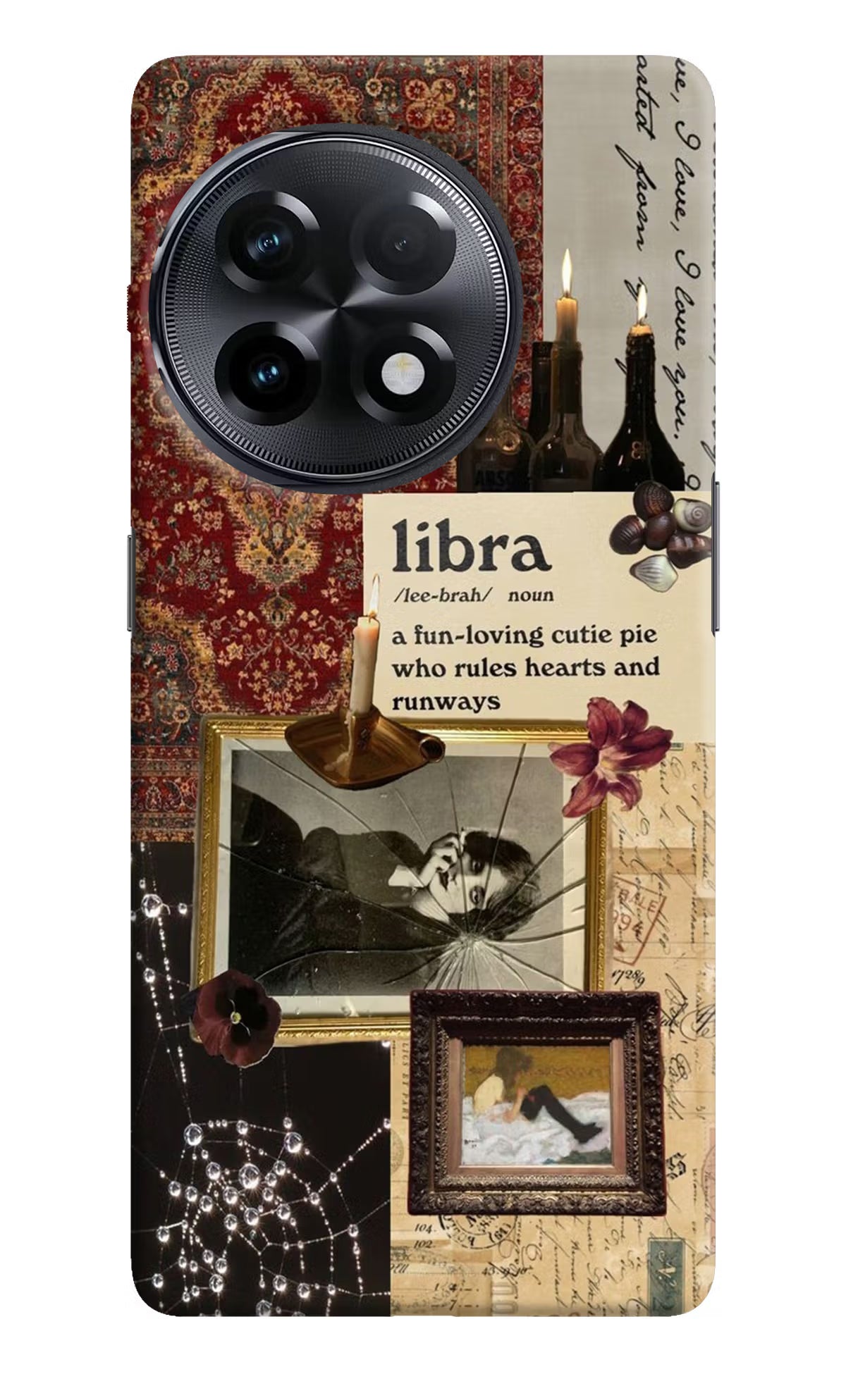 Libra Zodiac OnePlus 11R Hard Case Back Cover by Casekaro