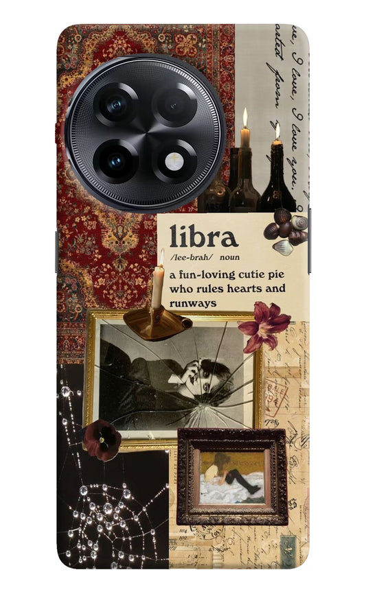 Libra Zodiac OnePlus 11R Hard Case Back Cover by Casekaro