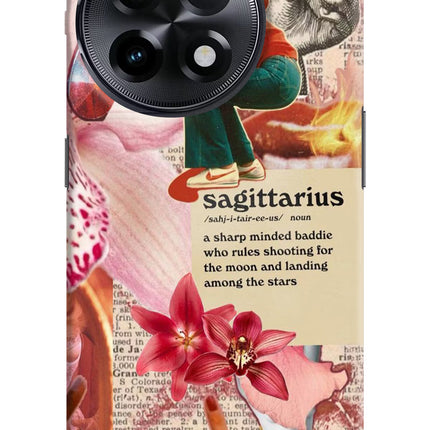 Sagittarius Zodiac OnePlus 11R Hard Case Back Cover by Casekaro