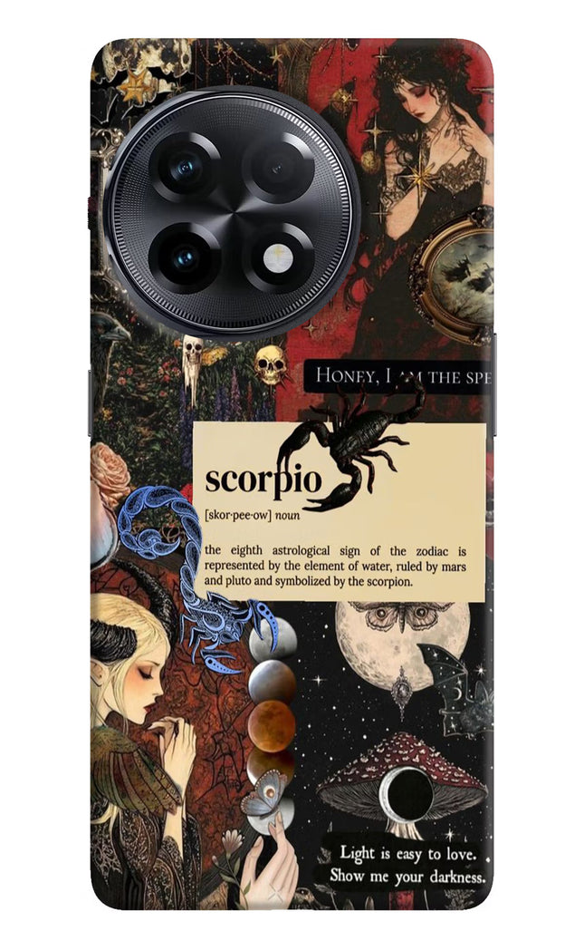 Scorpio Zodiac OnePlus 11R Hard Case Back Cover by Casekaro