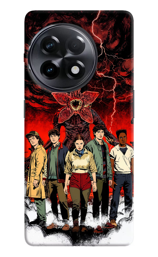 Ordinary Things Characters OnePlus 11R Hard Case Back Cover by Casekaro