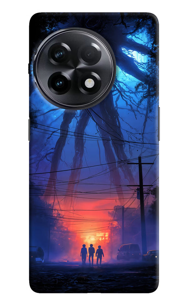 Ordinary Things Shadow OnePlus 11R Hard Case Back Cover by Casekaro