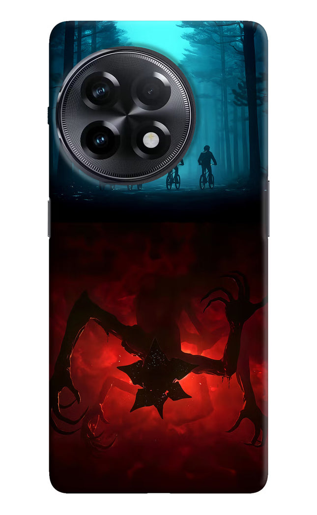 Ordinary Things Downside Up OnePlus 11R Hard Case Back Cover by Casekaro