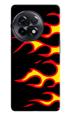Side Sweep Flames OnePlus 11R Hard Case Back Cover by Casekaro